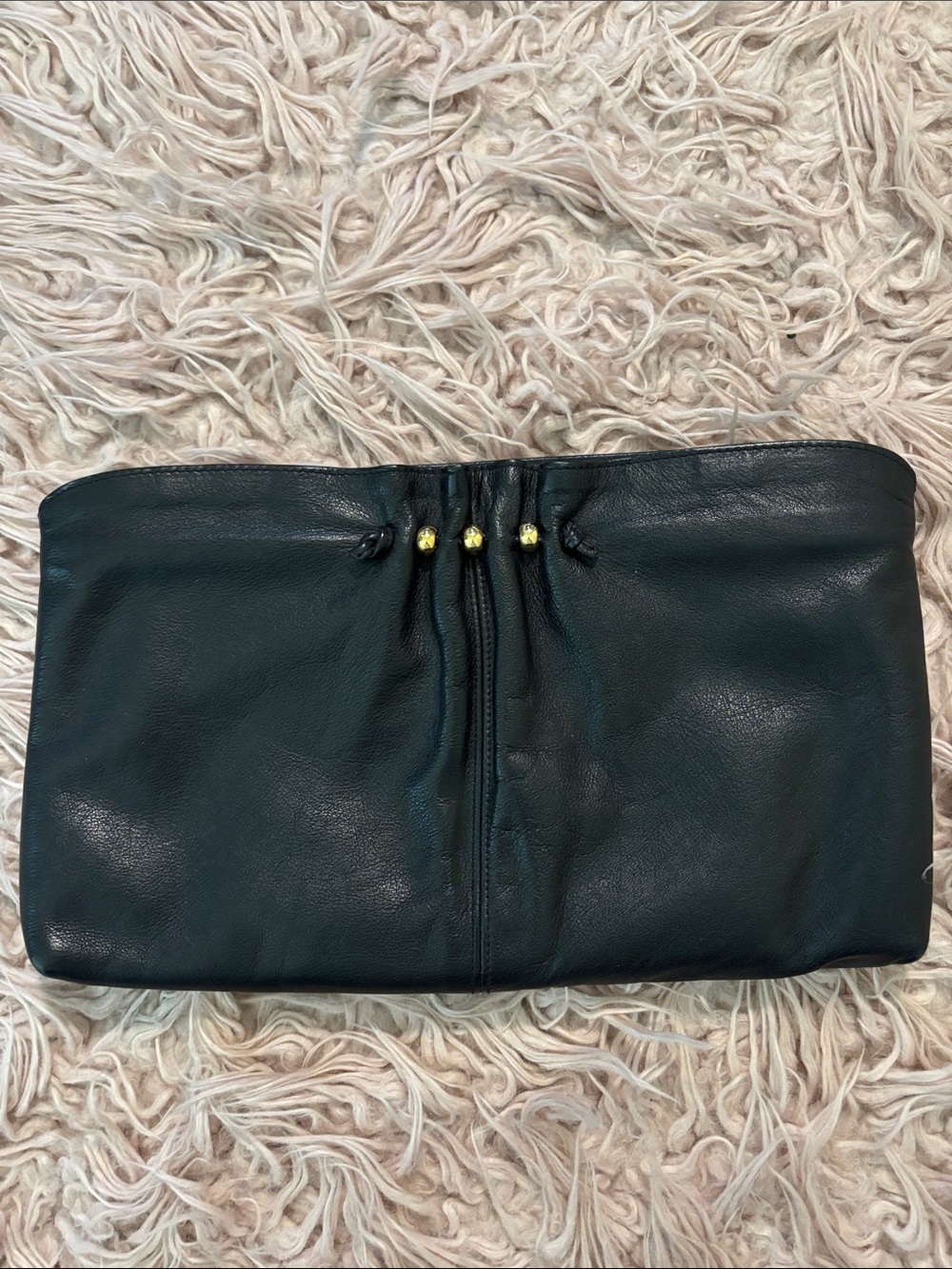 Vintage Amanda Smith Shoulder/Clutch Leather Purse